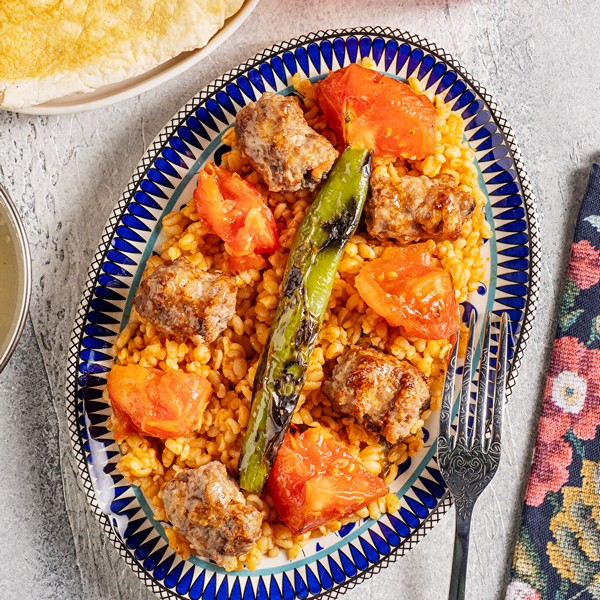 Domatesli kebap